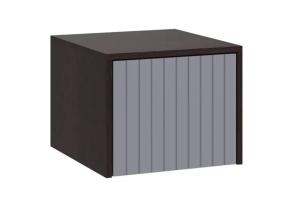 Прага Антресоль №3 Венге/Графит софт