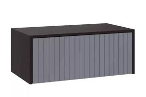 Прага Антресоль №4 Венге/Графит софт