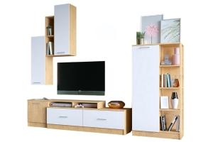 Лего Стенка Дуб бунратти/Белый