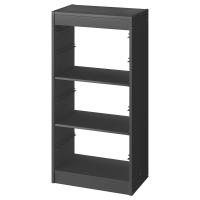 TROFAST IKEA 494.876.79 Комбинация с полками 46x30x94 см Серый