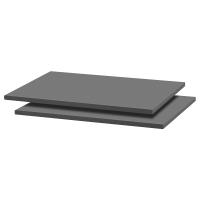 TROFAST IKEA 905.739.33 Полки  2 шт для стеллажа Чёрный