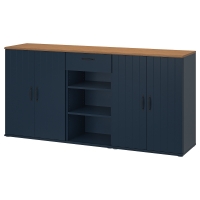 SKRUVBY IKEA 695.256.04 Комод 190x90 см чёрно-синий