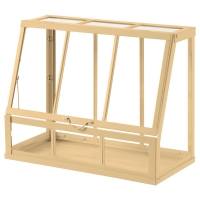 AKERBAR IKEA 105.607.84 Мини-теплица для дома и улицы 45 см желтый