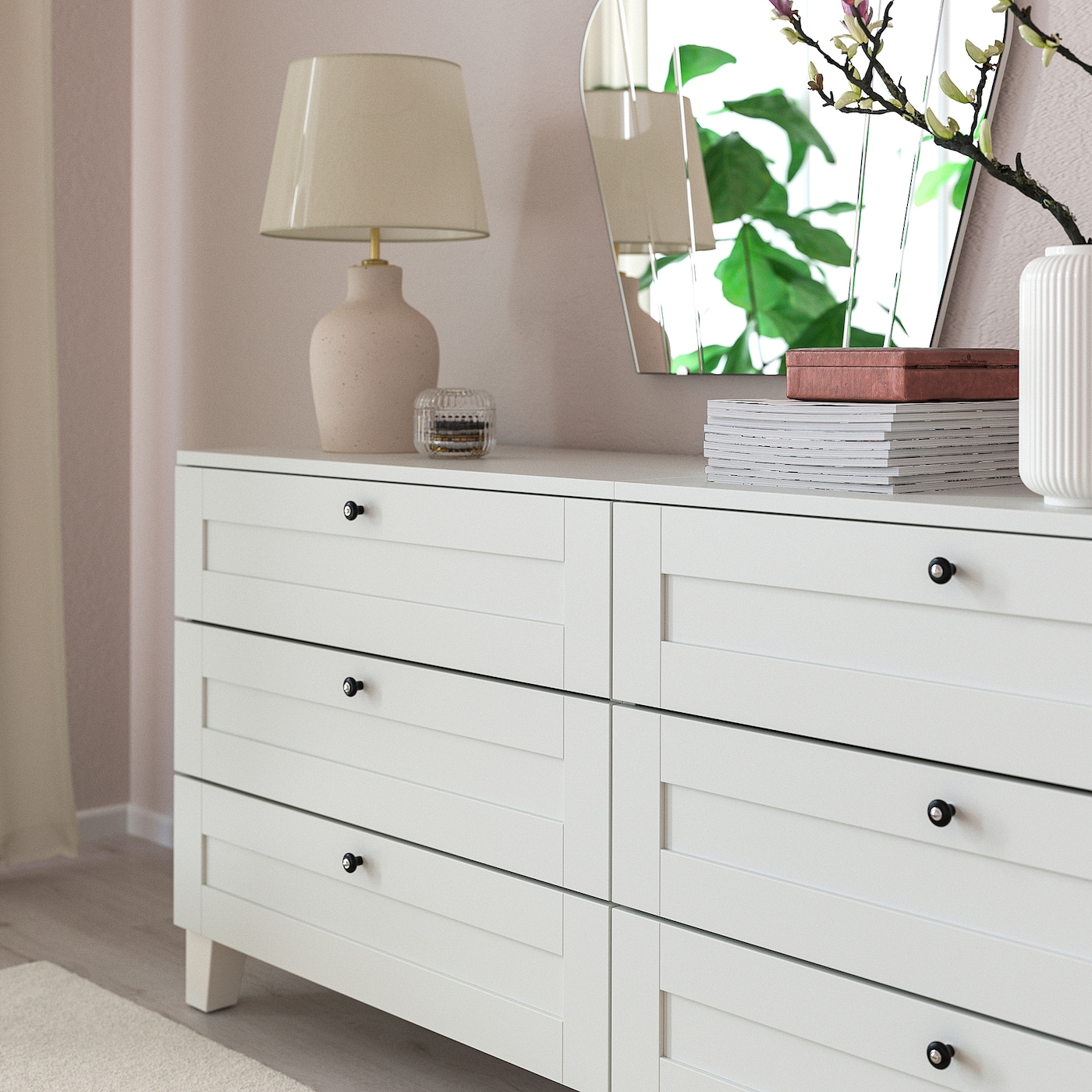 KLINGSTORP Galka, czarny/chrom, 23 mm