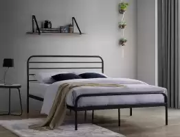 Bolonia Кровать 140 с ортопед. основанием Signal Чёрный