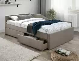 Eliot Velvet Кровать 120х200 с ортопед. основанием Signal Бежевый