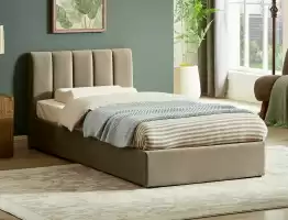 Montreal Velvet Кровать 90х200 с подъемным механизмом Бежевый 28 Signal
