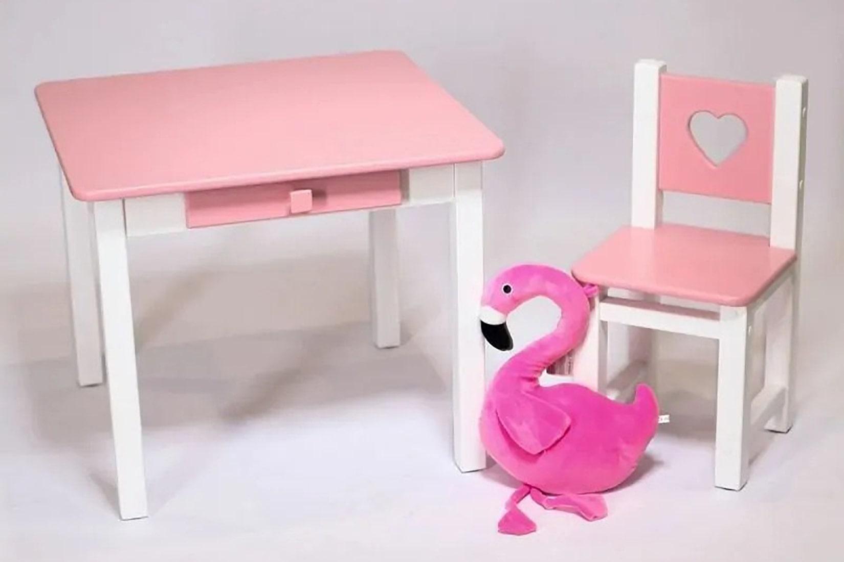 Комплект Детский столик и стульчик FOREST,LOVE,STAR,TEDDY 