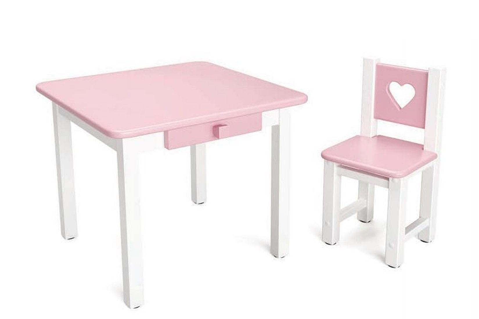 Комплект Детский столик и стульчик FOREST,LOVE,STAR,TEDDY 