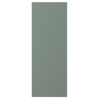 NICKEBO Drzwi, Matowy szarozielony, 30x80 cm