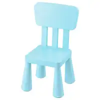 MAMMUT IKEA 305.819.88 Детский стул для дома/улицы/голубой