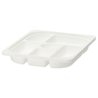 TROFAST IKEA 705.817.88 Поднос с отделениями 42х30х5 см. белый