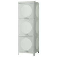 IVOSJON IKEA 305.690.95 Шкаф напольный для ванной комнаты 33x34x99 см зеленый