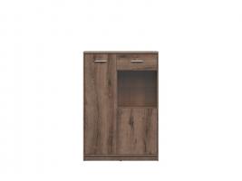 Nepo Plus Витрина S435-REG1D1W/90-DMON