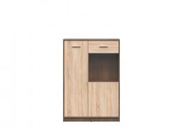 Nepo Plus Витрина S435-REG1D1W/90-DMON/DSO