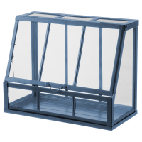 AKERBAR IKEA 405.847.93 Мини-теплица 45 см для внутреннего/наружного темно-синий