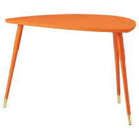 LOVBACKEN IKEA 305.571.01 Стол журнальный 77х39 см оранжевый