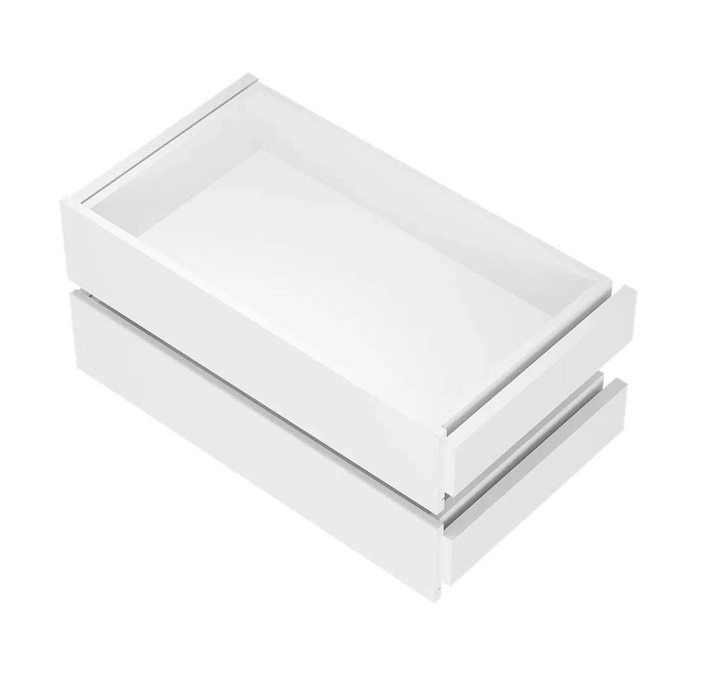 Айрон Ящики для шкафа Белый