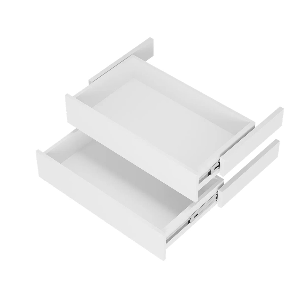 Айрон Ящики для шкафа Белый