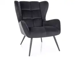 Louis Velvet Кресло черный