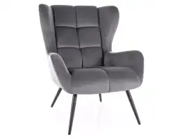Louis Velvet Кресло серый