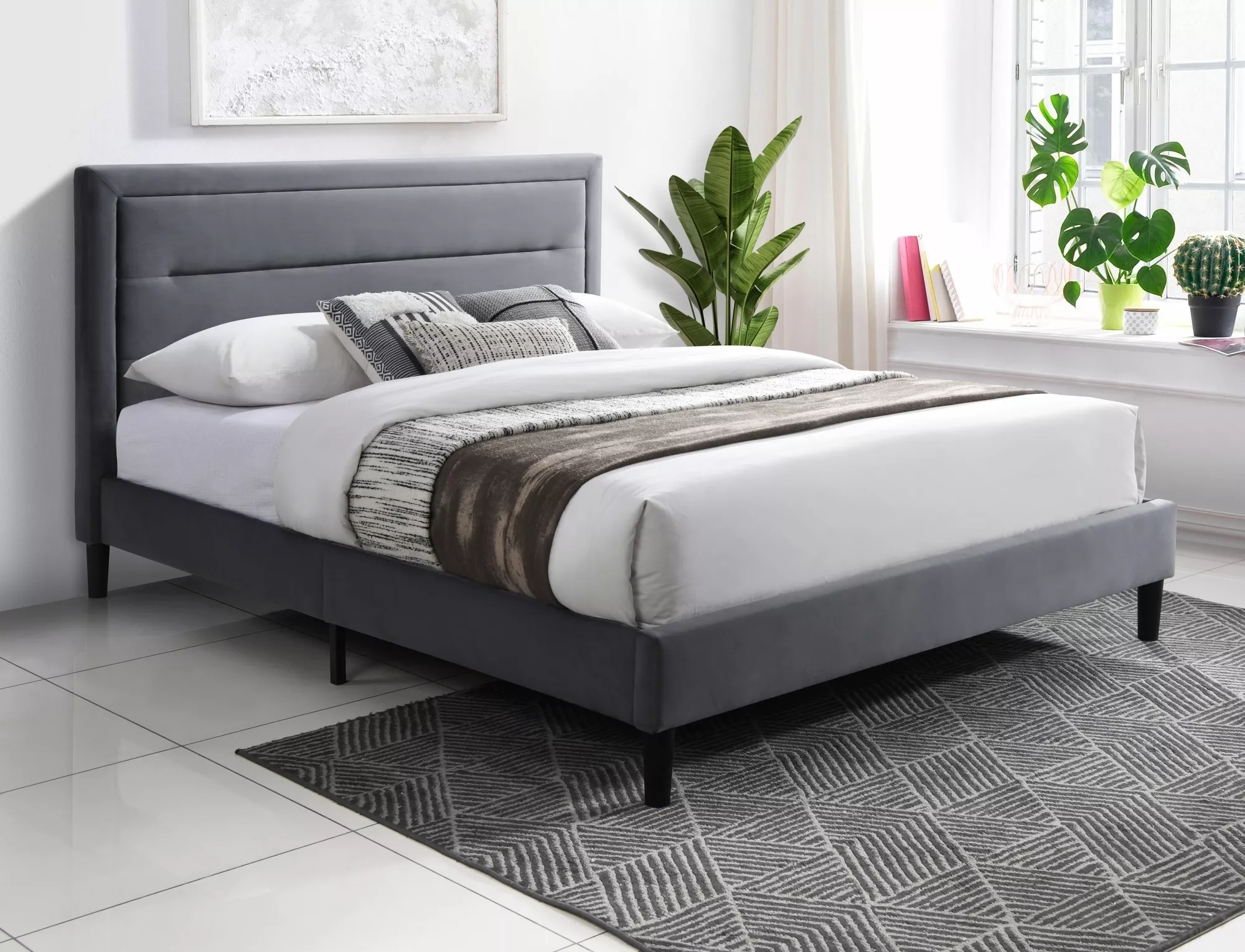 Malaga Velvet Кровать 140