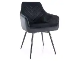 Servio Velvet Кресло черный