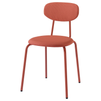 Sandberg IKEA 906.052.55 Стул оранжевый ткань/металл