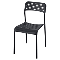Sandberg IKEA 306.054.23 Стул пластик/металл черный