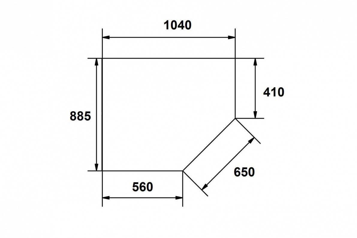 Орион СТЛ.225.15 Шкаф угловой правый Ясень шимо светлый/Лён
