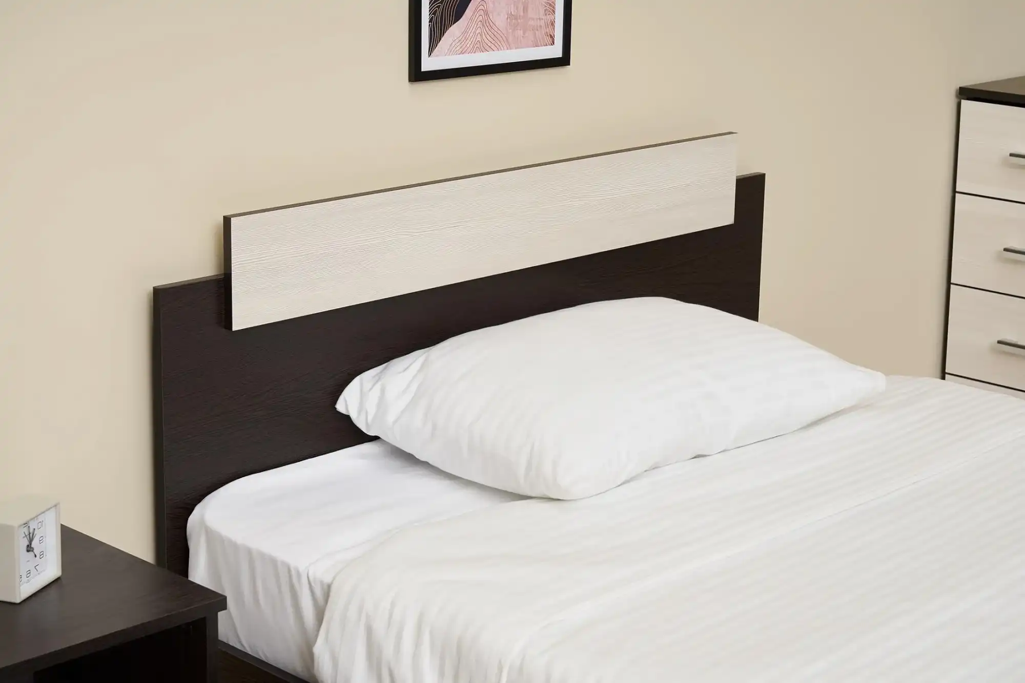 Эко Кровать 120 с ДСП настилом Венге/лоредо