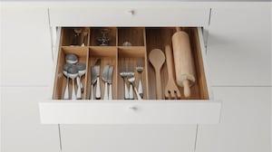 Наполнение кухонных ящиков IKEA