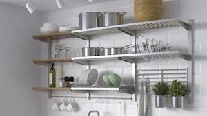 Кухонные навесные полки IKEA