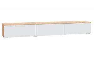 Сканди Тумба ТВ Дуб бунратти/Белый бланш