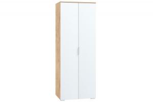 Сканди Шкаф для одежды Дуб бунратти/Белый бланш 