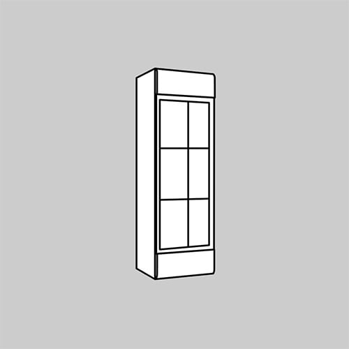 Витрины, шкафы для посуды