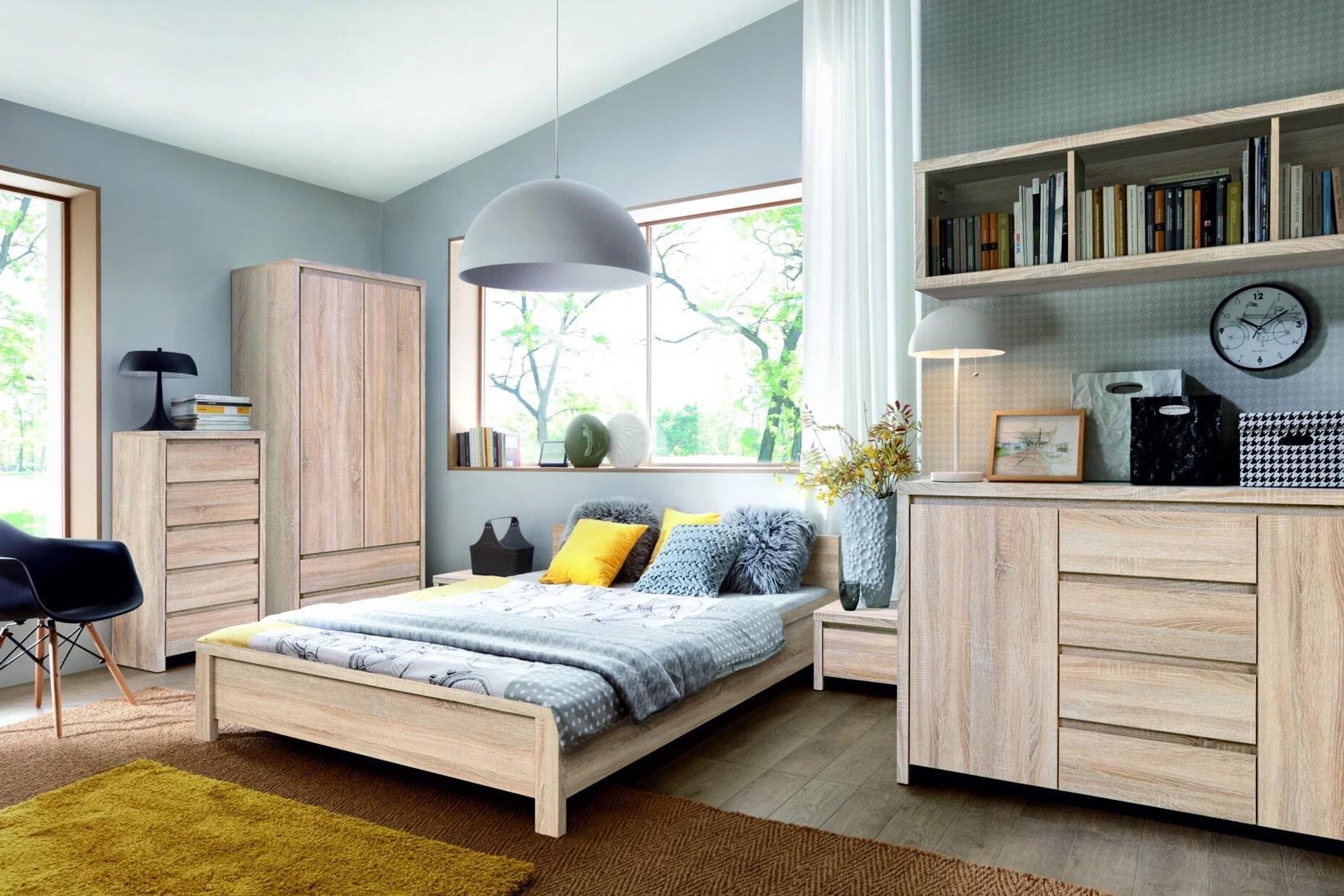 Kaspian спальня и гостиная модульная BRW (Польша) цвет на выбор