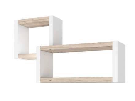 Венето СТЛ.266.13 Полка Дуб санремо/Белый