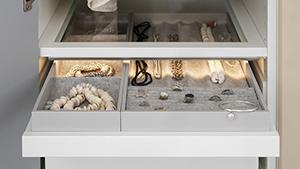 KOMPLEMENT Наполнение полок, ящиков, шкафов, петли