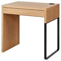 MICKE Письменный стол дуб 73x50 см IKEA 203.517.42