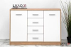 Nepo Plus Комод KOM2D4S Дуб сонома/Белый
