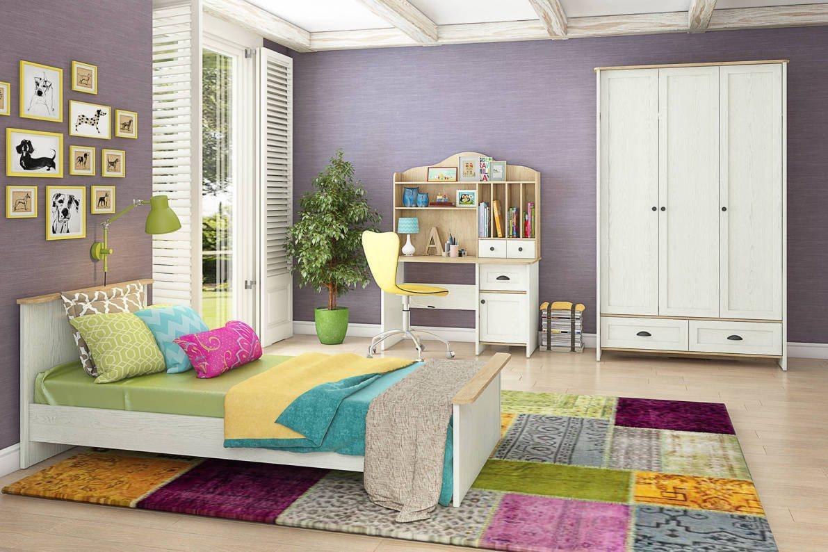 Кровать 90 Тифани СТЛ.305.04 с ДСП настилом