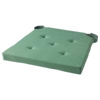 JUSTINA IKEA 603.044.28 Подушка на стул Зелёный 42/35x40x4 см