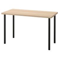 LAGKAPTEN/ADILS Письменный стол 120x60 см. 694.168.84 Белёный дуб/Чёрный IKEA
