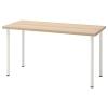 LAGKAPTEN/ADILS Стол 994.172.07 письменный 140x60 см. Беленый дуб/Белый IKEA