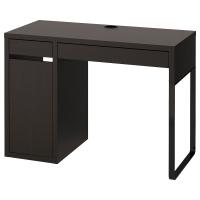 MICKE Письменный стол Чёрно-коричневый 105x50 см IKEA 102.447.43