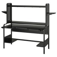 FREDDE Геймерский стол Чёрный 185x74x146 см IKEA 502.190.44