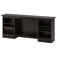 HEMNES Дополнительный модуль для стола черно-коричневый 152x63 см. IKEA 