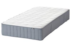 VAGSTRANDA Матрас, независимые пружины, жесткий/голубой 120x200 cm