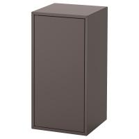 EKET ЭКЕТ Шкаф с дверцей и 1 полкой, темно-серый 35x35x70 см
